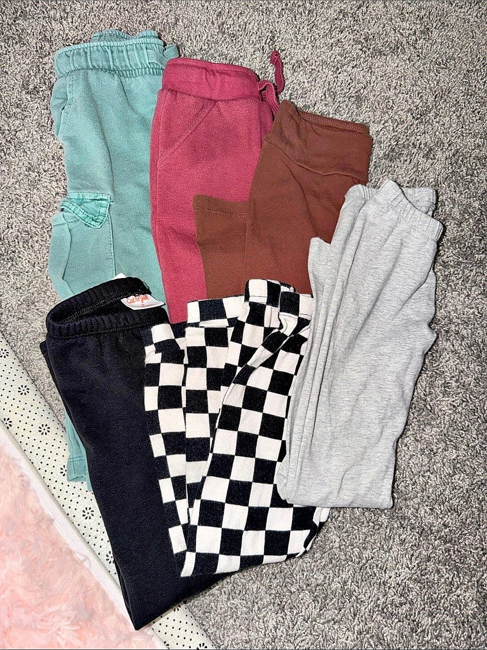 5T Girls Leggings and Sweatpants Bundle